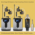 Biner Stage Wireless IEM System - Dual Reciever
